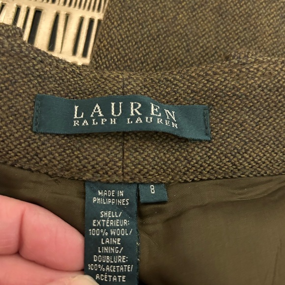 Lauren‎ Ralph Lauren 100% Wool Trousers Size 8 - Picture 5 of 9